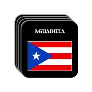  Puerto Rico   AGUADILLA Set of 4 Mini Mousepad Coasters 