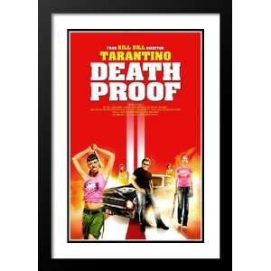  Grindhouse 20x26 Framed and Double Matted Movie Poster 