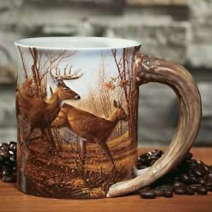  Wild Wings Sculpted Coffee Mug Pinecone