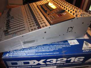 Behringer DDX3216 32 Channel Fully Automated Digital Audio Mixer 