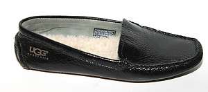 Womens Ugg 5766/5767 Leather Shearling Loafers NWOB $120 100% 