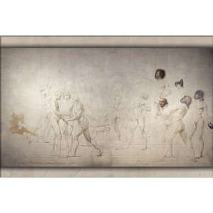 Tennis Court Oath, by Jacques Louis David   24x36 Poster