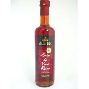 Red Wine Vinegar 16.9 fl.oz (Pack of 5)  Grocery & Gourmet 