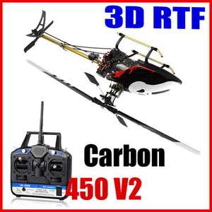 Tiger Wing 450 V2 3D 6CH 2.4G RC RTF RC helicopter New  