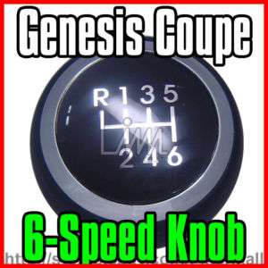 SPEED SHIFT KNOB LEVER for GENESIS COUPE 2009 2011  