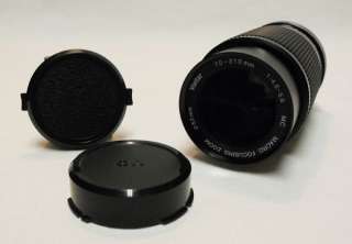 Foryour consideration is a 14.5   5.6 70 210mm MC Macro Zoom Lens, by 