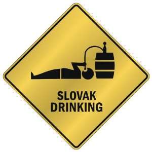    SLOVAK DRINKING  CROSSING SIGN COUNTRY SLOVAKIA