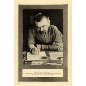   Charles Proteus Steinmetz Socialist Electric   Original Halftone Print