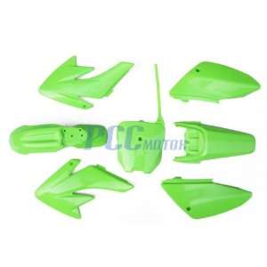   Plastic Body Fairing Kit Parts Honda CRF70   Green 