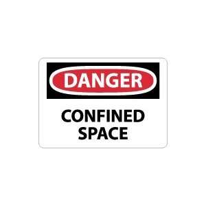  OSHA DANGER Confined Space Safety Sign