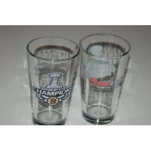  Coors Light pint glass With Stanley cup Championship 