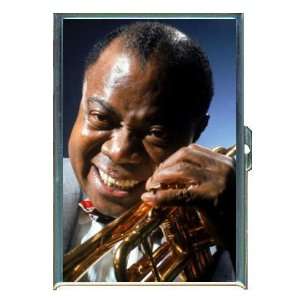 LOUIS ARMSTRONG JAZZ PHOTO ID Holder, Cigarette Case or Wallet MADE 