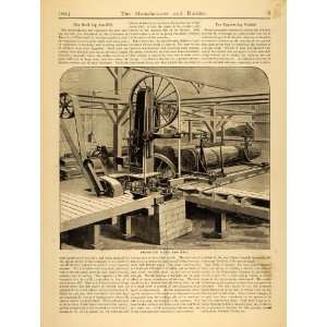  11884 Article Cordesman Egan Band Saw Sawmill Lumber Log C 