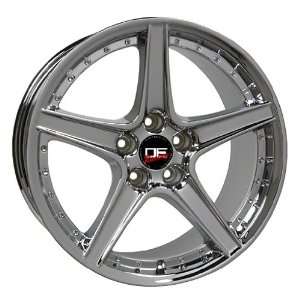  (4) SALEEN STYLE CHROME FORD MUSTANG S281 18 INCH WHEELS 