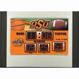  Oklahoma State Cowboys Scoreboard Desk & Alarm Clock 