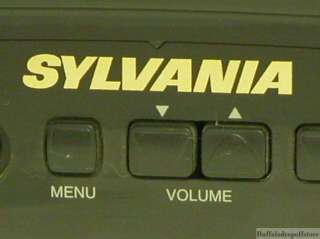 WORKING SYLVANIA BLACK SRT2227S 27(in.) TV/TELEVISION  