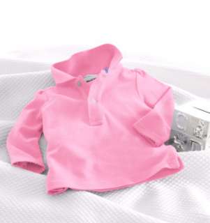 Layette Girl Long Sleeved Polo   Create Your Own   RalphLauren