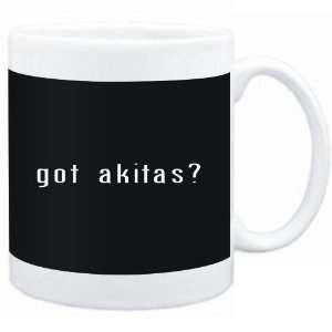  Mug Black  Got Akitas?  Dogs