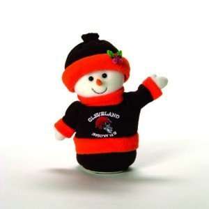   Cleveland Browns Nfl Animated Dancing Snowman (9)
