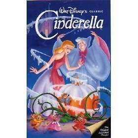 Walt Disneys Classic 76 Minute Cinderella VHS OOP  
