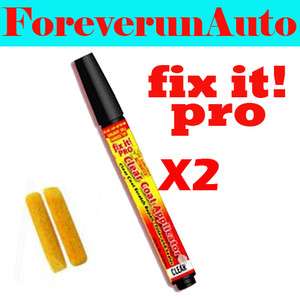 Two Fix It Pro Clear Car Scratch Repair Remover Pen Simoniz  