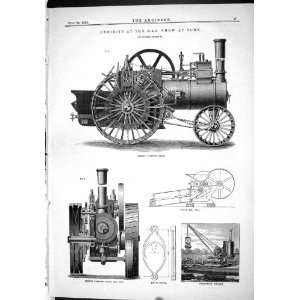  Engineering 1883 Exhibits R.A.S. Show York Foden Hall 