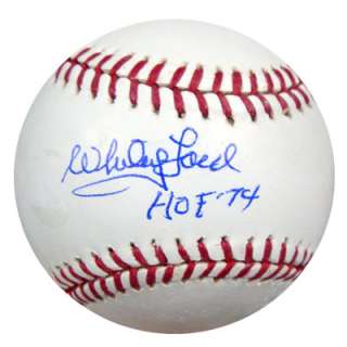 Whitey Ford Autographed Signed MLB Baseball HOF 74 PSA/DNA #M70807 