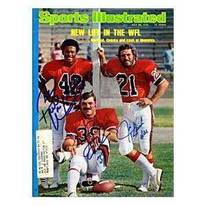  Paul Warfield, Larry Csonka & Jim Kiick Autographed 