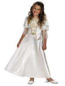 Elizabeth Pirate White Dress Girls Costume Small 4 6  
