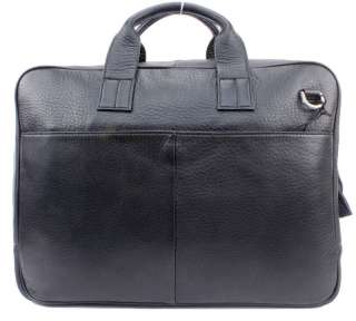 Mens Genuine Cowhide Italy Leather Bag Briefcase Messenger Laptop Case 