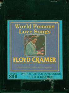 Floyd Cramer World Famous Love Songs (8 track tape)  