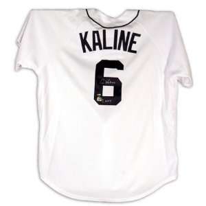 Al Kaline Detroit Tigers Autographed White Majestic Jersey with 3007 