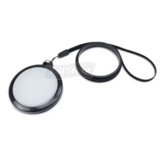 58mm white balance lens filter cap with filter mount wb