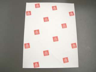 Avery Sticker Paper 5 Pcs Full Sheet 8 1/2 x 11 White  