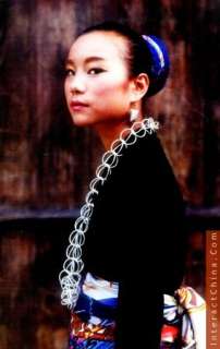 Hmong Miao Tribal Costume Silk Brocade Jacket #102  