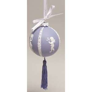 Wedgwood Jasperware Ball Ornaments With Box, Collectible  
