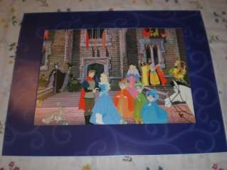 This auction is for a really nice lithograph from Disneys Sleeping 