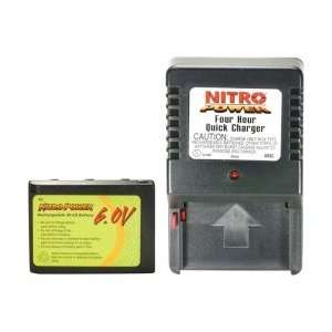  6V NiCd Battery With Charger Electronics