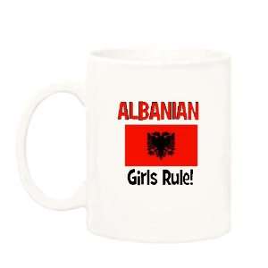  Albanian Girls Rule Coffee Cup 