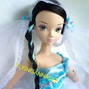 Kurhn Doll Collector 9040 Blue Clove Bride,Charm  