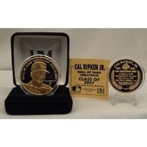   Cal Ripken Jr 24Kt Gold Hall Of Fame Induction Coin