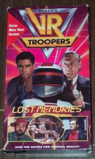 VR TROOPERS LOST MEMORIES vhs Virtual Reality  