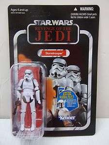 KENNER HASBRO STAR WARS REVENGE OF THE JEDI STORMTROOPER UNPUNCHED 