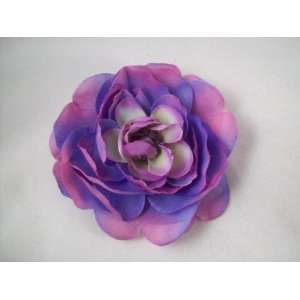  NEW COPY OF Dark Purple Ranunculus Hair Flower Clip  30% 