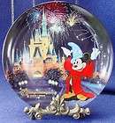 Art of Disney 25th Anniversary Plate Disneyland  