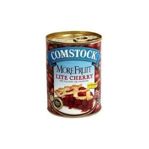  Comstock Lite Cherry Pie Filling, 20 Oz (Pack of 12 