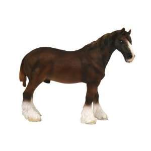  X Large Shire Horse Brown Figure Toys & Games