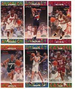 1995 NBA Jam Session Grant Hill Shawn Kemp 25 card  