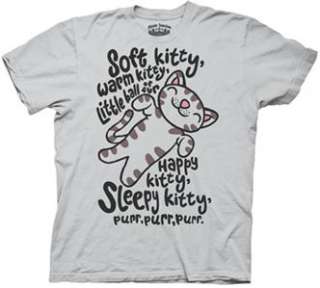 BIG BANG THEORY soft kitty T SHIRT NEW S M L XL http//www.auctiva 
