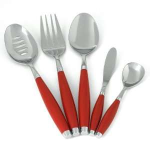  Fiesta 5 pc. Hostess Flatware Set   Cobalt, Evergreen 